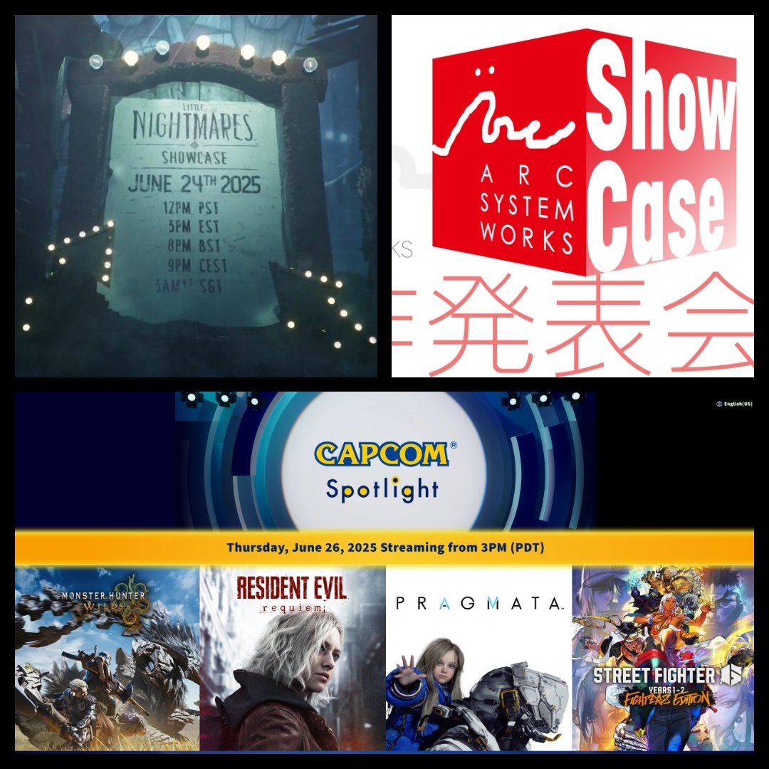 LvlupEight's tweet photo. 🎮 Double dose de hype aujourd’hui sur #LVLUP !

🔹 22h 🇫🇷 : Capcom Spotlight 
🔹 3h 🇫🇷 (cette nuit) : ArcSys Showcase

Tout les résumés et attentes ici 👉 https://t.co/swPNCw9IjC

#CapcomSpotlight #ArcSystemWorks #ResidentEvil9 #GuiltyGear https://t.co/4OoU61gTKx
