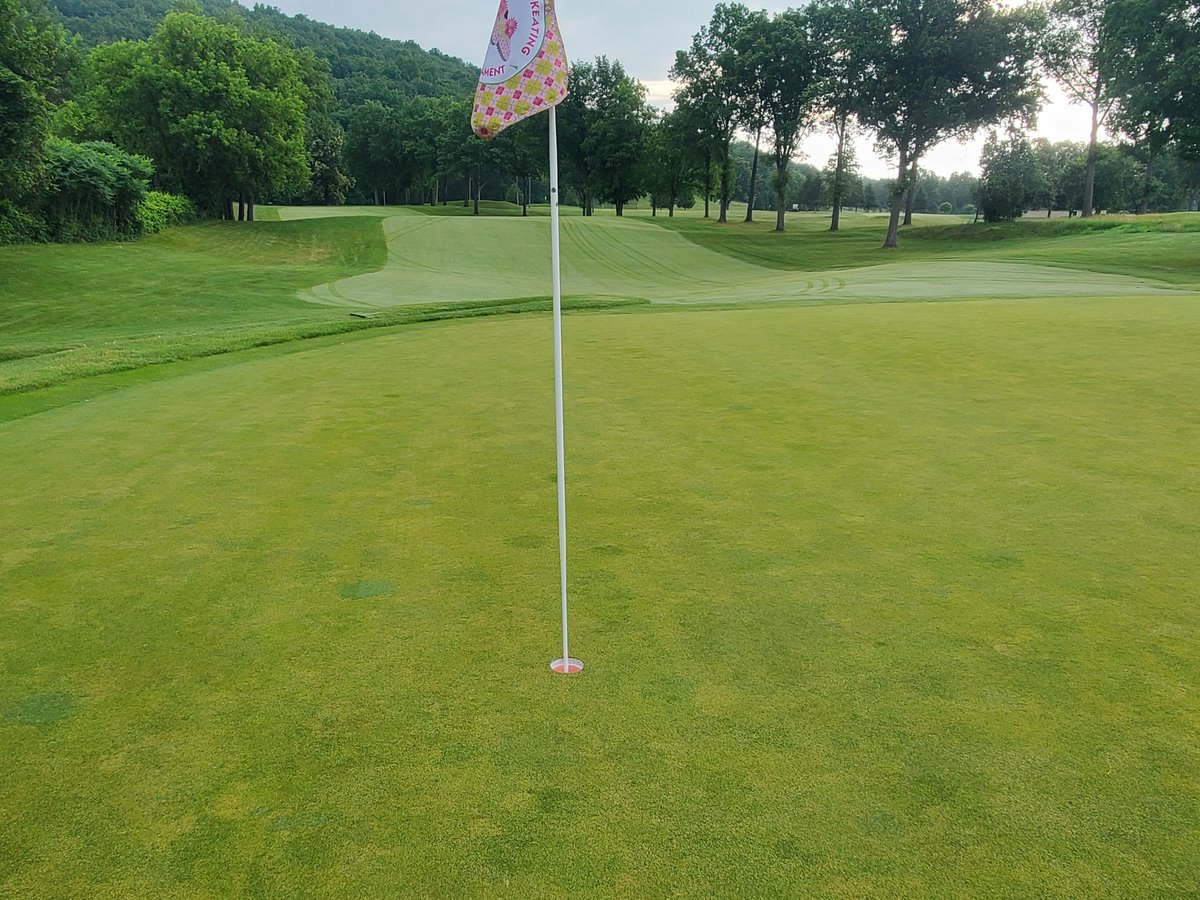 Beautiful morning for our biggest ladies tournament of the year!