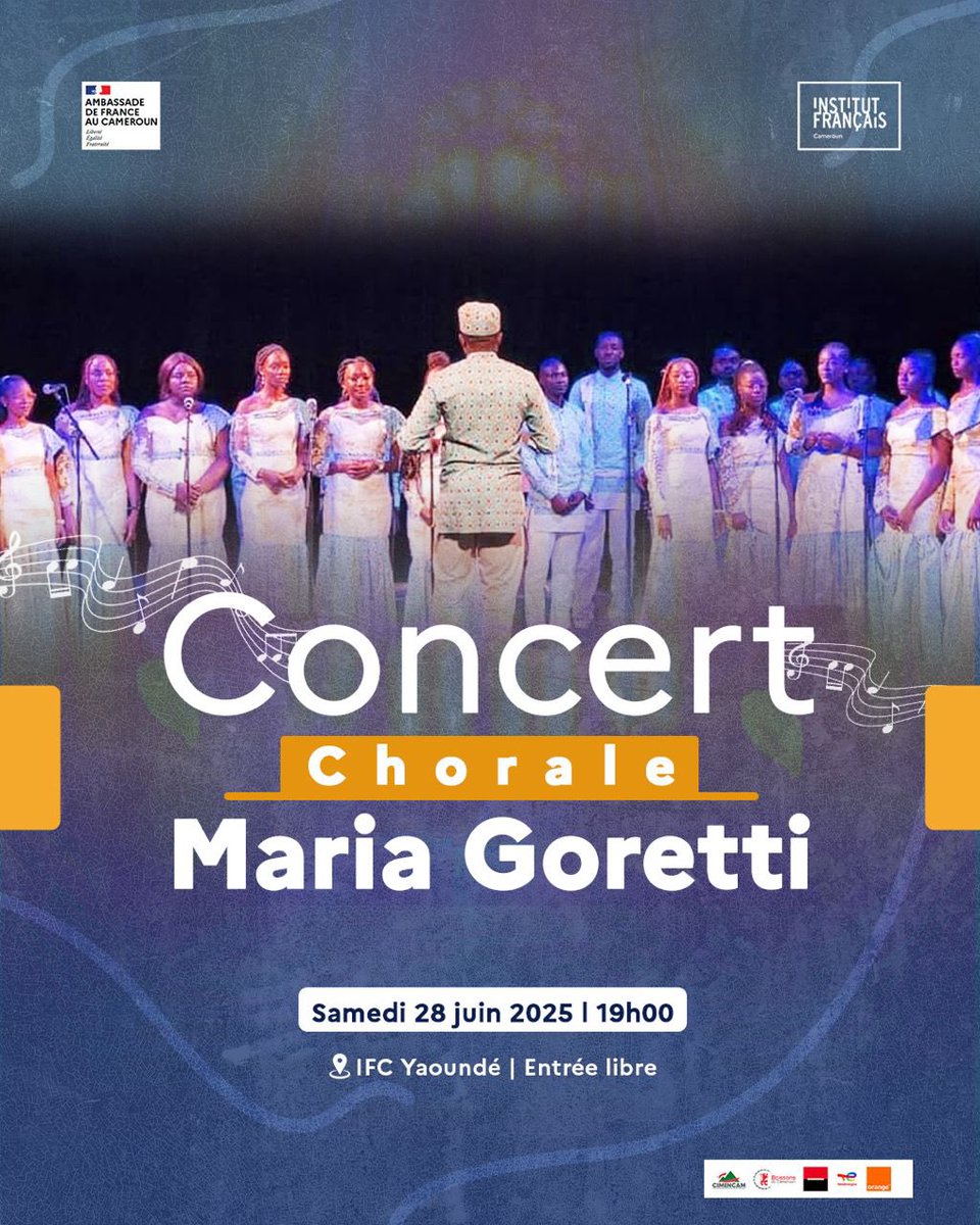 KultureNotes's tweet photo. Le chant chorale est à l'honneur ce samedi à Yaoundé. https://t.co/2XEaw8xato