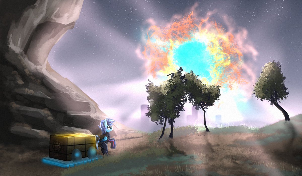 ChaosMauser's Art FOB (@chaosmauser) on Twitter photo (Death Stranding 2 MLP Art)
A wonderful commission for <a href="/NoDamnBreaks/">Future Elmer's Glue βΏ</a> ! His OC traversing the American Wildlands with a unexpected Arora borealis at this time of year focused entirely in front of this horse....Yes!
#DeathStranding2
#mlpfanart (Death Stranding 2 MLP Art)
A wonderful commission for <a href="/NoDamnBreaks/">Future Elmer's Glue βΏ</a> ! His OC traversing the American Wildlands with a unexpected Arora borealis at this time of year focused entirely in front of this horse....Yes!
#DeathStranding2
#mlpfanart
