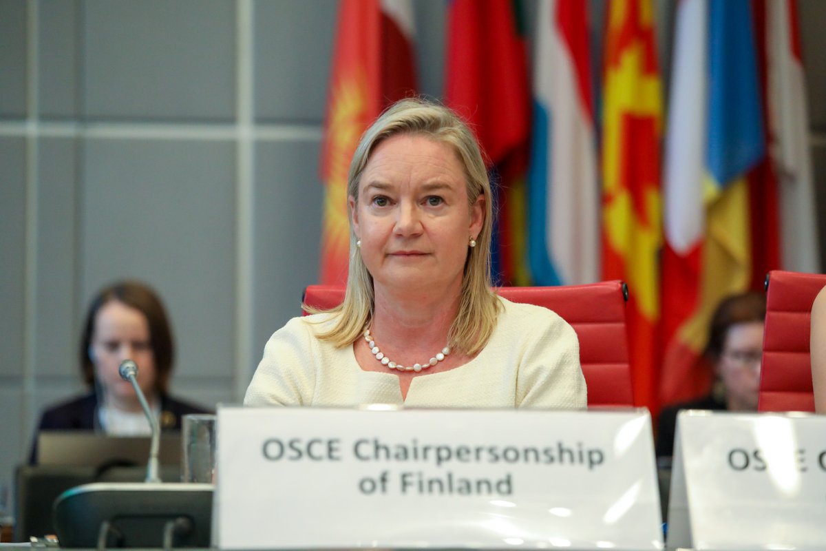 Finland_OSCE's tweet photo. As this yearโs @OSCE #ASRC draws to a close, ๐ซ๐ฎ , as Chair, sincerely thanks all participants for their statements and constructive engagement. The active participation demonstrates the continued relevance of this platform for dialogue and cooperation ๐ค. #ASRC25 #OSCE25FI https://t.co/mpqIrCrvdN