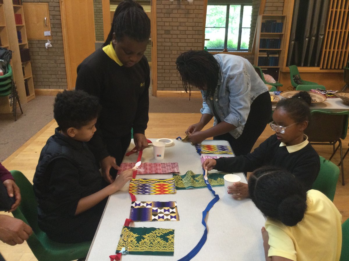 We have been learning about 'Windrush' from Rev. Caroline Wickens from Whalley Range Methodist Church. We helped make the buntings to decorate the church for their upcoming Windrush celebrations to understand our school value 'Unity' and helping others in the community.