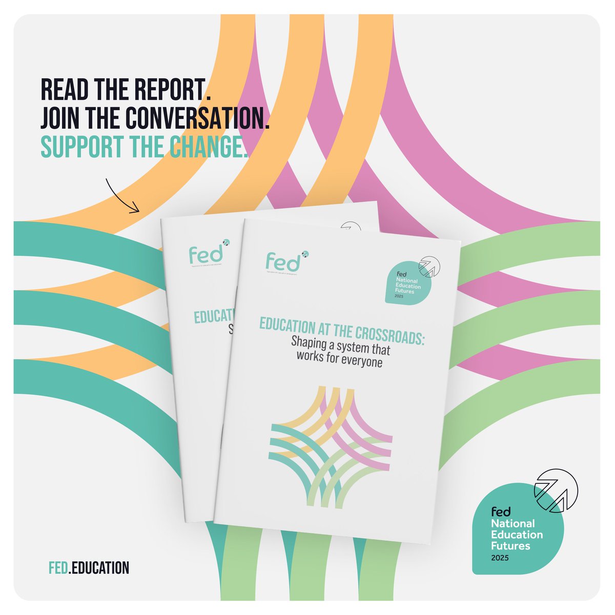 Fededucation's tweet image. It’s been a week since we released the #FEDFuturesReport2025. Have you had a chance to read it? 📖
🔗 bit.ly/nef2025
Read the report, join the conversation, and be part of our movement for change in education! 🎓