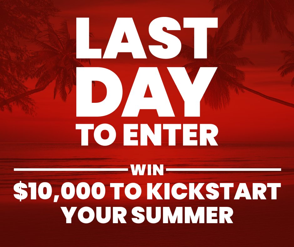 🍹Hours Left - Let’s Get This Party Started 🍹

We’re counting down to the end of this week’s big giveaway and YOU could be the one celebrating a $10,000 cash win in just hours. 

Get #InItToWinIt right here while there’s still time: bit.ly/44yxJYN
