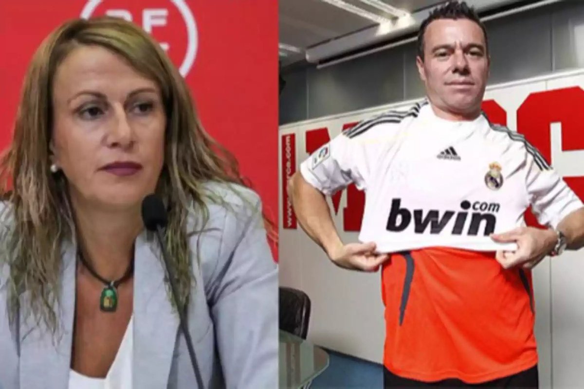 Somhiseremfcb's tweet photo. 🤔 A la que no han cesado en el CTA es a Yolanda Parga, mujer del delegado arbitral Del Real Madrid. https://t.co/0AuTvgfSO6