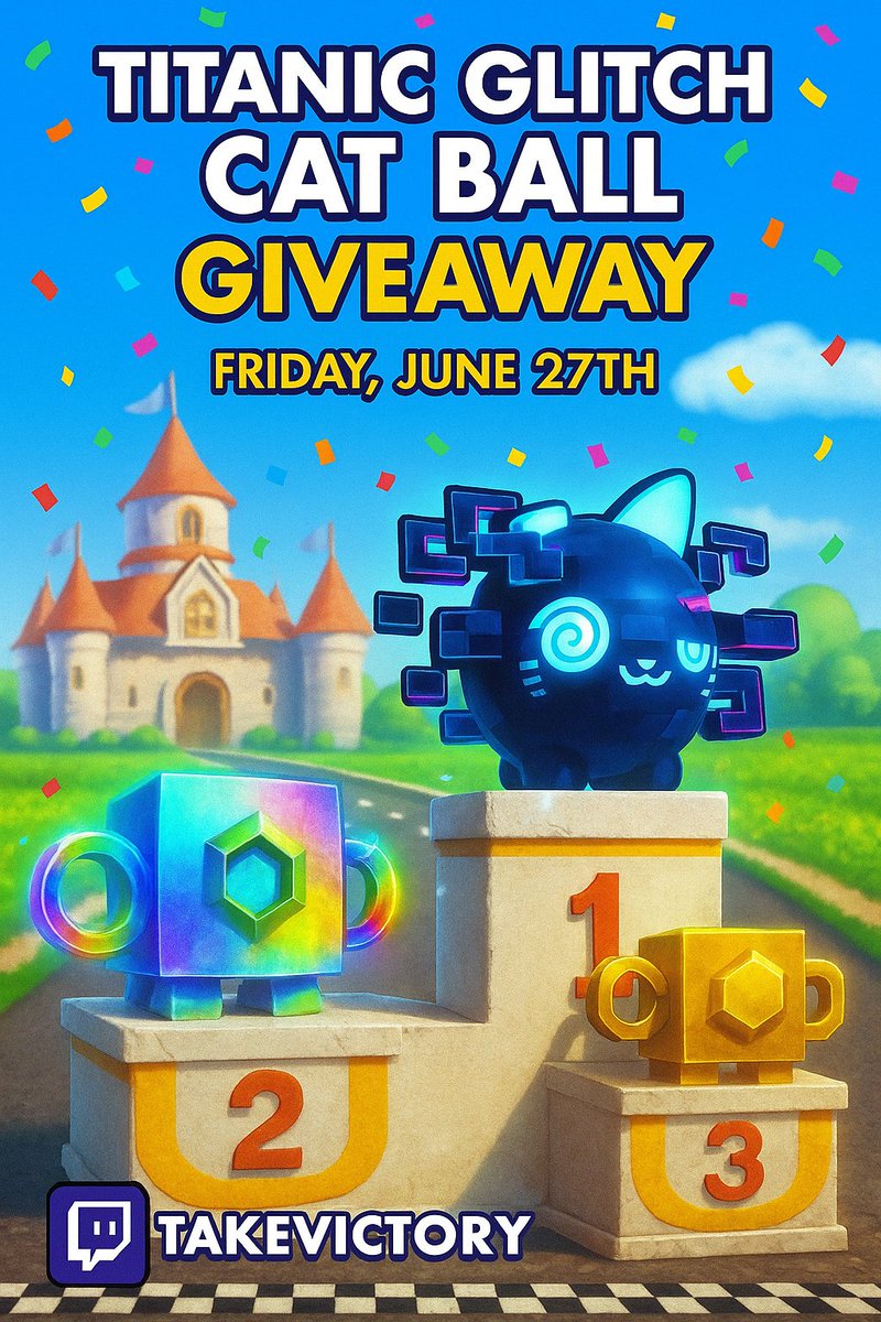 We're at it again! Come join me at twitch.tv/takevictory tomorrow for your chance to win!!! Make sure you are following me for more giveaways and fun!