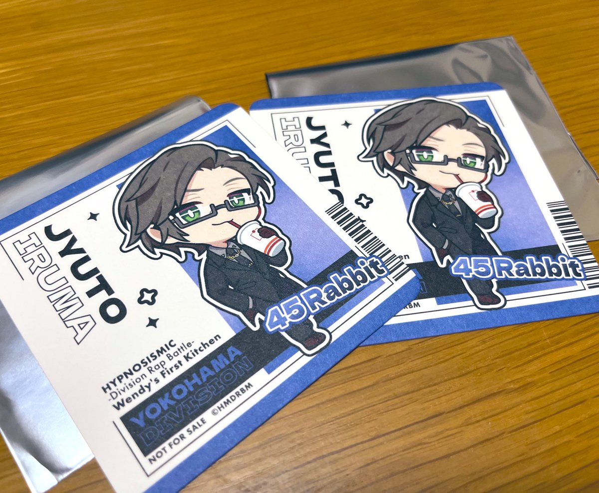 hjk_hpmi's tweet image. FKコラボコースター在庫切れの間に行ったので今日引き換えて来たけど2枚とも🐰ちゃんだった😂🙏