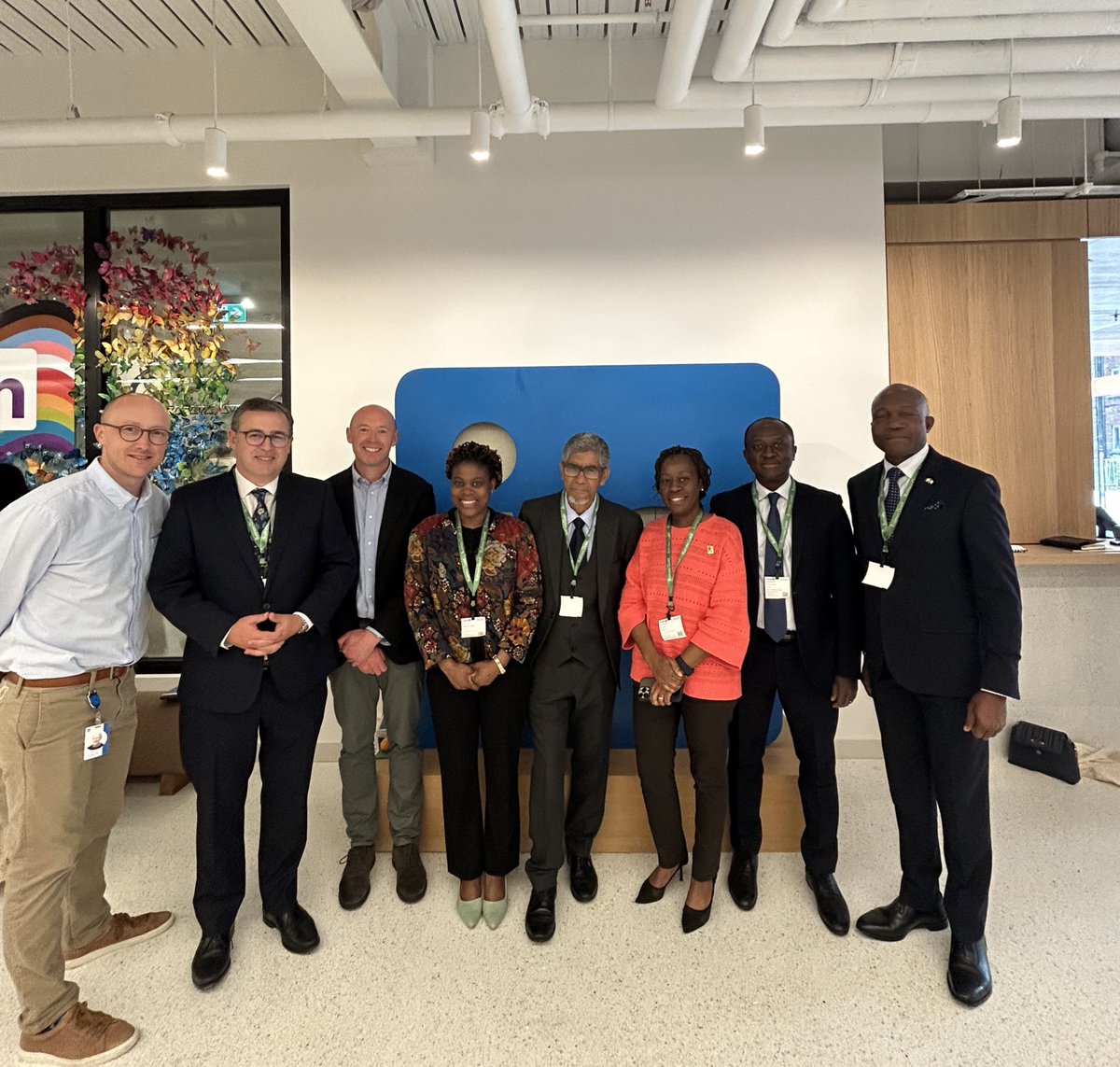 IrlAmbRSA's tweet image. Delighted to visit @LinkedIn HQ in Dublin yesterday with African officials, journalists and businesspeople. Creating new connections between Ireland and Africa. #AITH2025