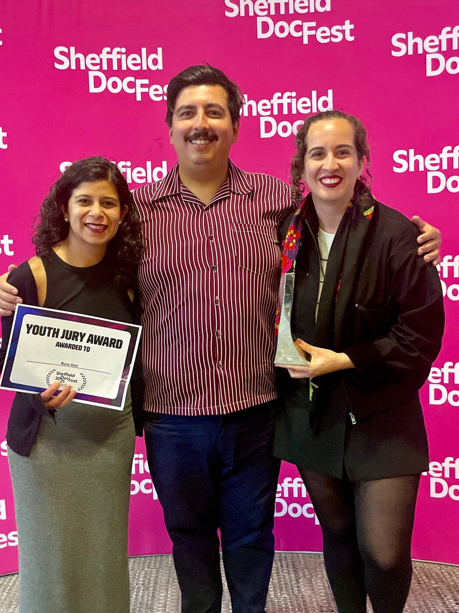 Embassy of Peru in the UK (@peruinuk) on Twitter photo 🎉🇵🇪 We are proud to congratulate #RunaSimiDocumental for their participation in the <a href="/sheffdocfest/">Sheffield DocFest</a> 2025 and for winning the #YouthJuryAward! 🏆✨
Directed by #AugustoZegarra, Runa Simi is a moving and beautifully crafted documentary that celebrates the power of language and the 🎉🇵🇪 We are proud to congratulate #RunaSimiDocumental for their participation in the <a href="/sheffdocfest/">Sheffield DocFest</a> 2025 and for winning the #YouthJuryAward! 🏆✨
Directed by #AugustoZegarra, Runa Simi is a moving and beautifully crafted documentary that celebrates the power of language and the