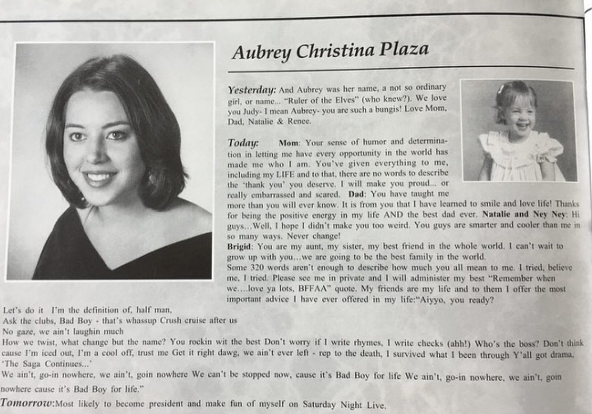 aubreyplzabr's tweet image. Hoje é o dia da nossa menina A atriz que nos conquistou com seu olhar enigmático e talento único. Que seu novo ciclo venha repleto de bons roteiros, boas risadas e momentos tão icônicos quanto você. Feliz aniversário, Aubrey Plaza. ✨️