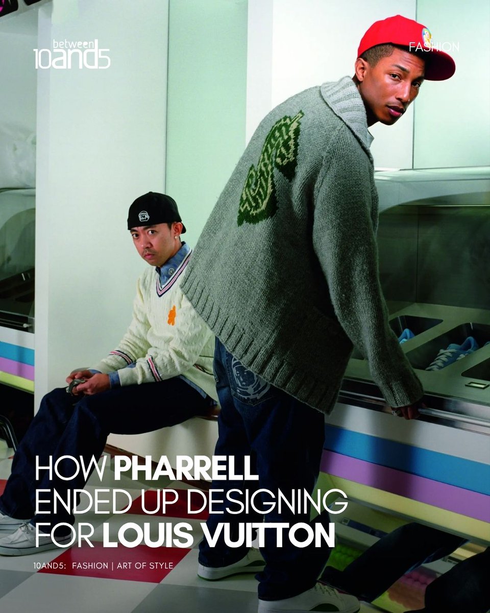 10and5's tweet image. From Billionaire Boys Club to Louis Vuitton.
Pharrell’s fashion story has been two decades in the making.
We break down the timeline that got him here → 10and5.com
#PharrellWilliams #LouisVuitton #LVSS26 #Streetwear #Menswear
