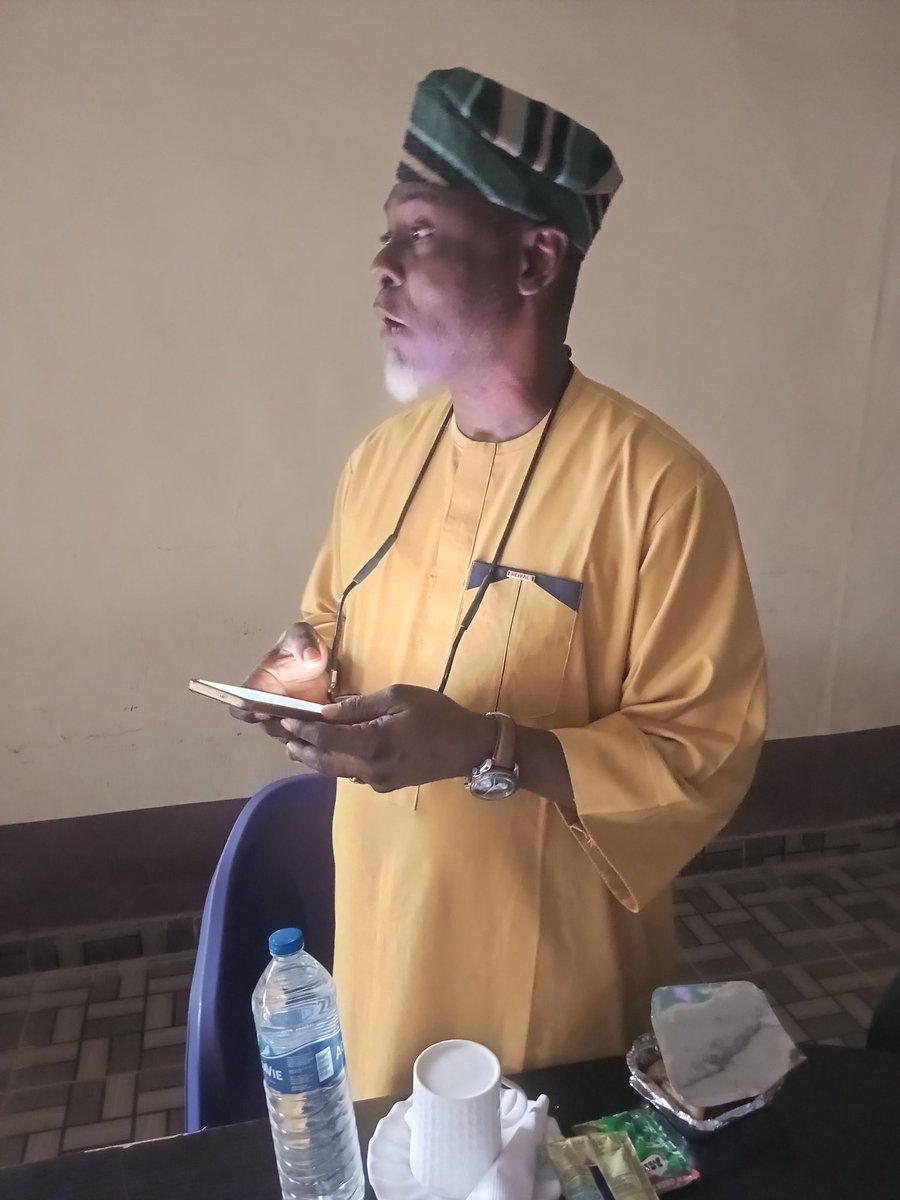 Speech by the chairman, Kwara state Media Advocacy Group, Biola Azeez. 

The journey so far:

Sometimes in February 2024, the TCI, in collaboration with the Devcoms organized a capacity training programme among selected practising journalists in Kwara state.