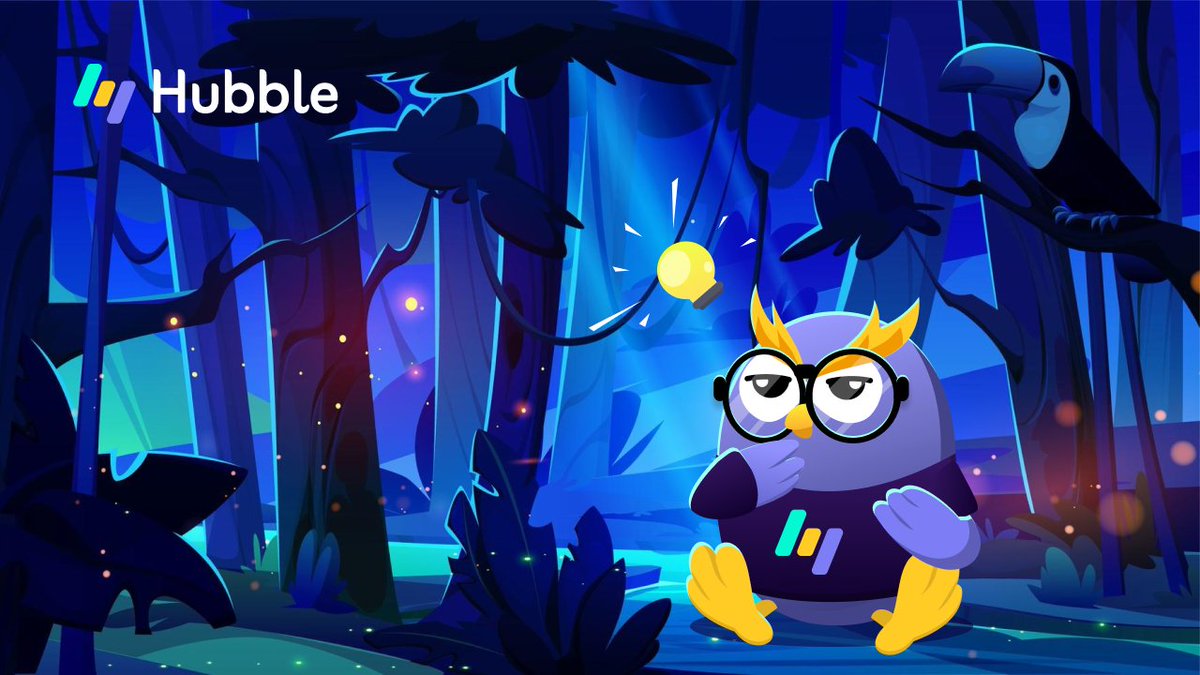 MeetHubble's tweet image. Hubbo 🦉 perches silently, plotting the next big adventure.
✨What's cooking in the blockchain forest?#HubbleAI #Web3AI