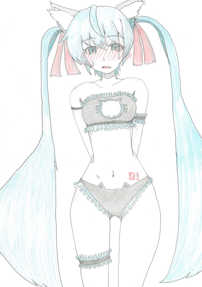 #初音ミクイラスト

マスターこれ水着じゃなくてランジェリーです…