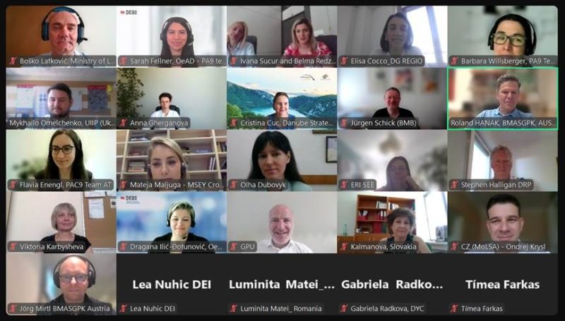 EUSDR's tweet photo. ✅ The #EUSDR #PriortyArea9 - Peope & Skills Steering Group met to discuss the future of #education & #labourmarket policy in the #DanubeRegion. Key updates from the @EU_Commission & @Interreg_Danube
📣 New #DanubeStrategyFlagship projects selected!
https://t.co/oCPalHdaRB https://t.co/VTzF3B0SZw