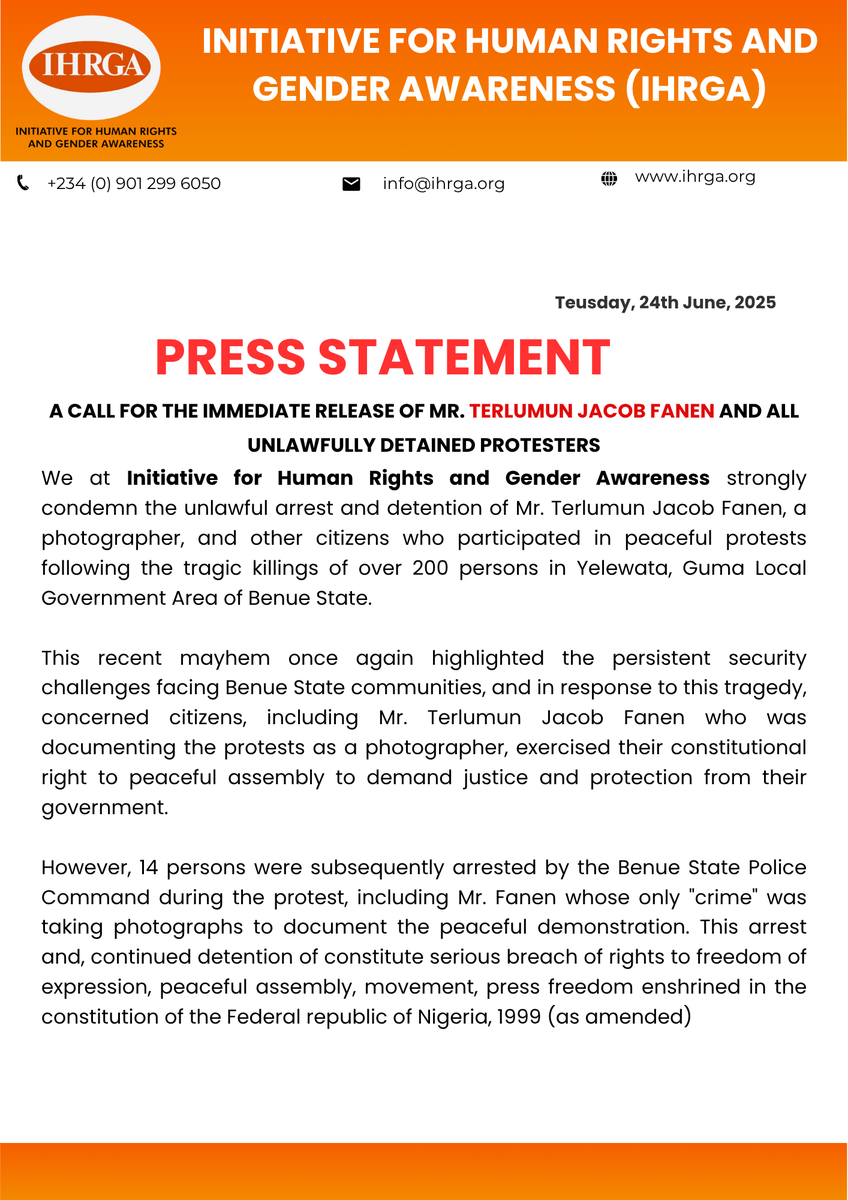 IHRGA24's tweet photo. #freefanenNOW! https://t.co/0VDVg4pDfM