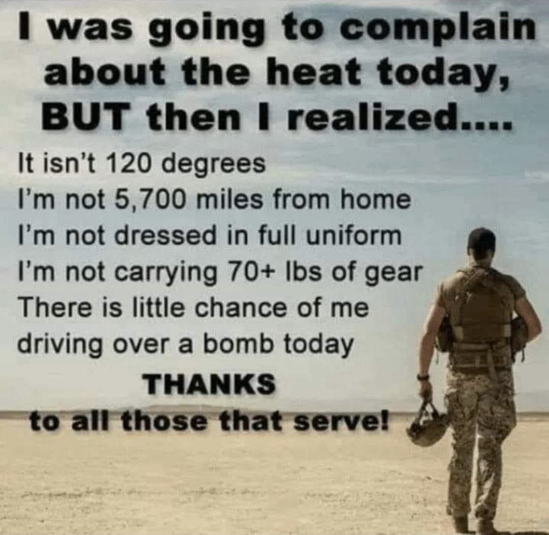 B @ The BBQ Barn (@_thebbqbarn) on Twitter photo Everyday, is thank a service member day 🇺🇸 Everyday, is thank a service member day 🇺🇸