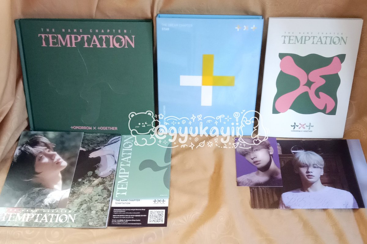 gyukayii's tweet photo. HELP RT
WTS WTB WTT

Berhubung aku mau stop collect, bantu adopsi yuk! Offer aja yaa. Semua album ini masih incl CD yaa. Jangan lupa tag aku🫶🏻

T; Album TXT Tempation, PC Soobin Lullaby, Hueningkai Beomgyu PC Unit, Soobin World, Album Lullaby Soobin, Album TXT Dream. https://t.co/ZtD1t0Znbj
