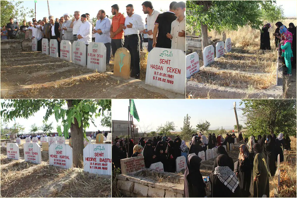 90'lı yıllarda dindar insanlara hayat hakkı tanımayan PKK'nın, 33 yıl önce Diyarbakır'ın Silvan ilçesi Susa köyünde ve Şırnak'ın İdil İlçesi'ne bağlı Tepeköyü'nde katlettiği Müslümanları, şehadetlerinin yıldönümünde rahmet ve minnetle yâd ediyoruz.