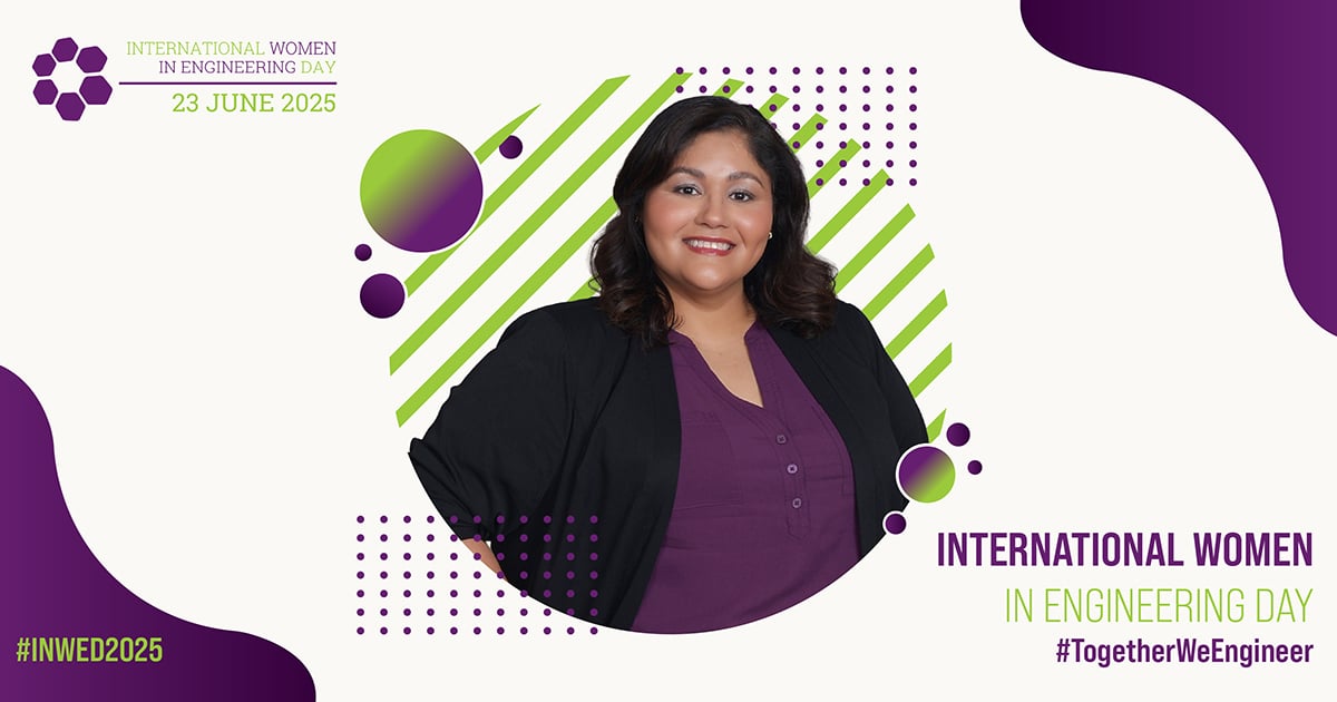 Patricia Vela, Senior Project Engineer for Certification in North America, is proud to drive positive change through engineering. “To say I’m passionate about my role would be an understatement. Each day brings new problems to solve and endless opportunities to grow.” #INWED2025