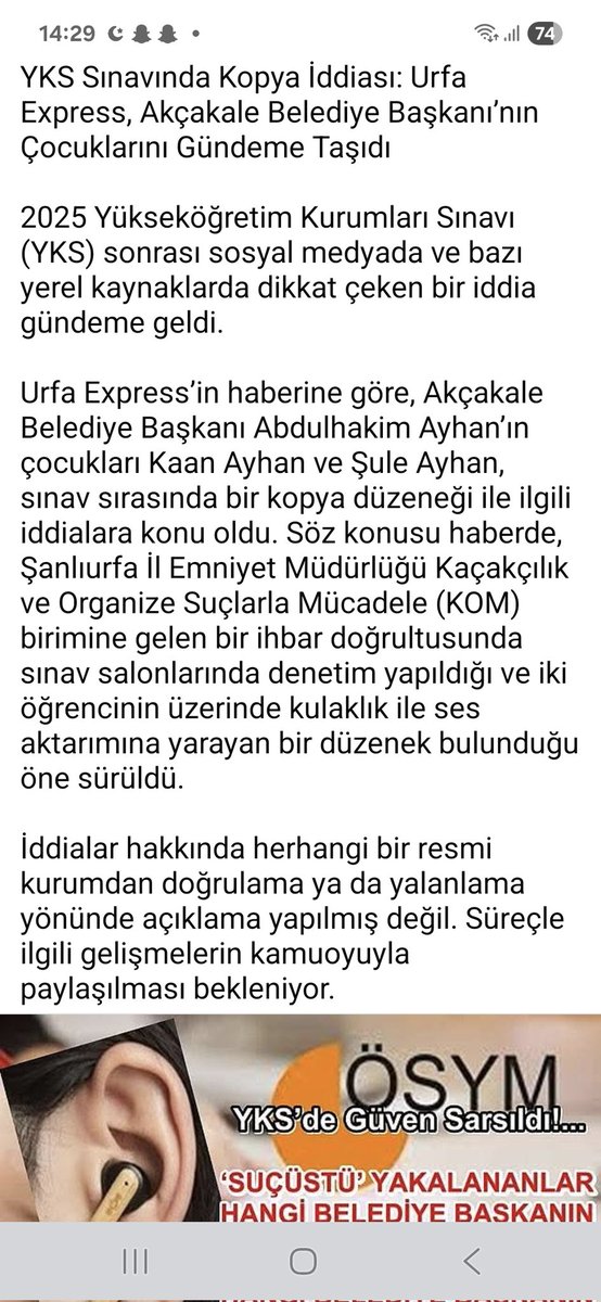 Olayı kapatmak istiyorlar <a href="/RTErdogan/">Recep Tayyip Erdoğan</a> <a href="/Akparti/">AK Parti</a> <a href="/EmniyetGM/">Türk Polis Teşkilatı</a> <a href="/TC_icisleri/">T.C. İçişleri Bakanlığı</a> <a href="/hasansildak/">Hasan ŞILDAK</a> <a href="/herkesicinCHP/">CHP 🇹🇷</a> <a href="/rprefah/">Yeniden Refah Şanlıurfa</a> <a href="/rprefahpartisi/">Yeniden Refah Partisi</a>