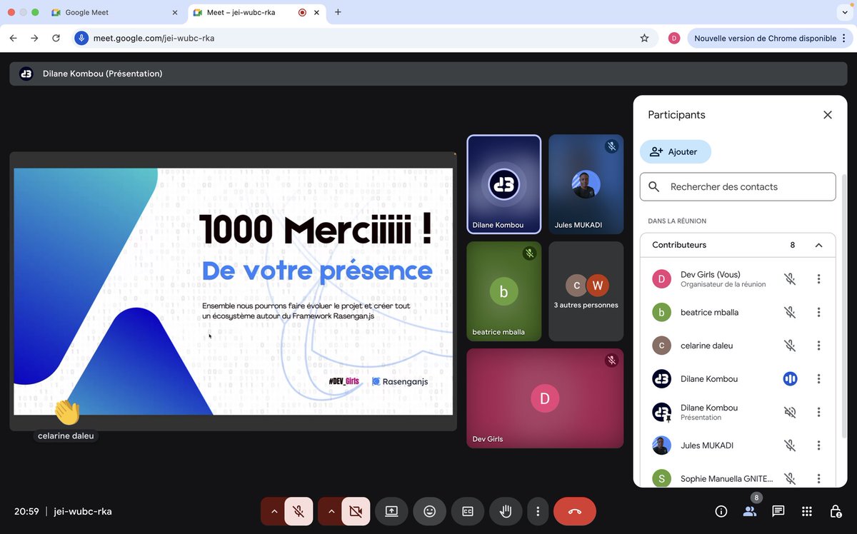 Devgirls_'s tweet photo. 💻 Débrief Jour 1 – Bootcamp @rasenganjs avec #DevGirls
On a découvert hier :
-Vision & histoire du framework
-Installation, structure & core concepts
Ce soir (26 juin, 19h-21h) : Intégration d’une maquette réelle (WaitList).
Rejoins-nous : https://t.co/DKPl6QG0IS https://t.co/pG4uQ0dhwJ