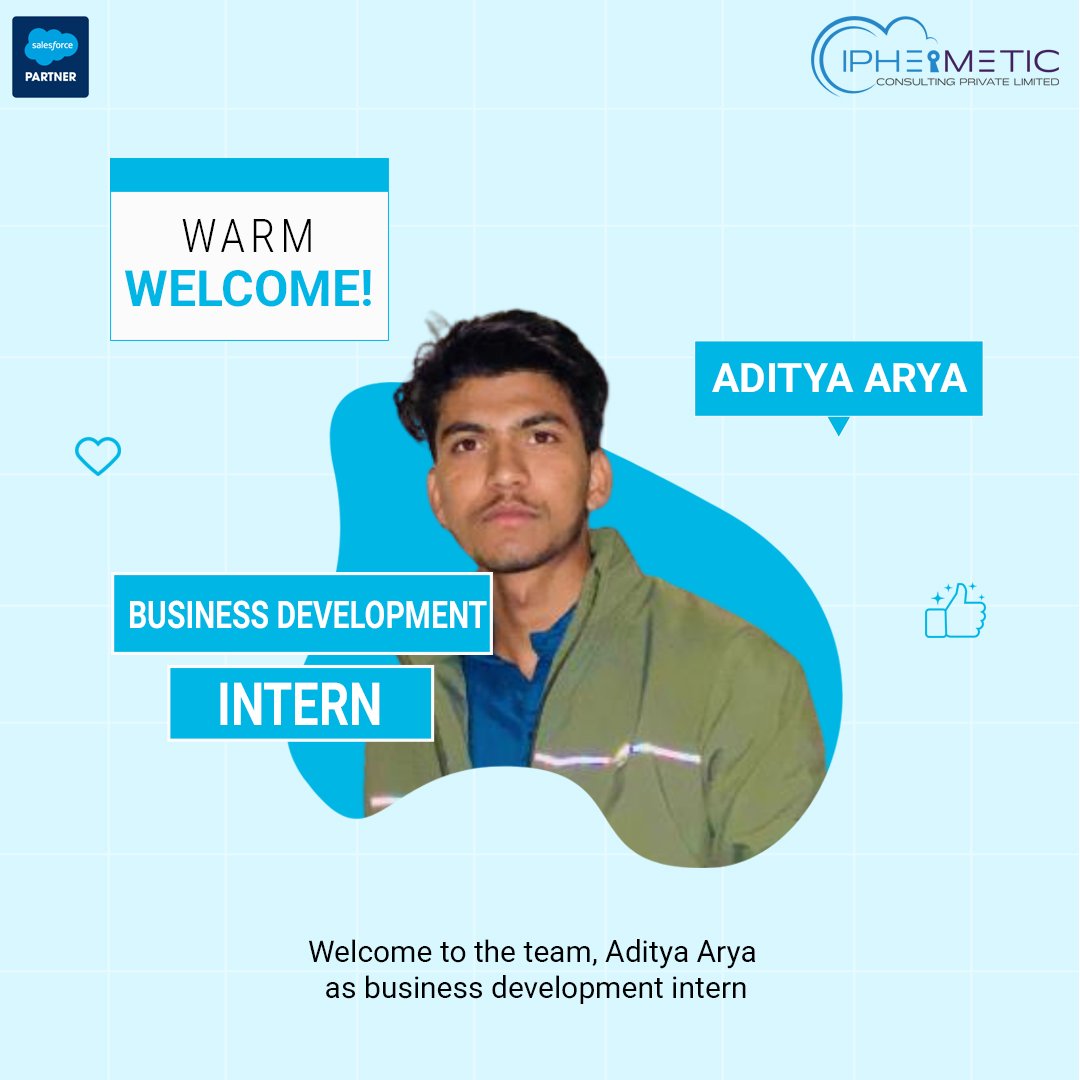 We’re excited to welcome our newest Team member Aditya Arya — Passionate and driven Business Development Intern!✨

At <a href="/ciphermetic/">Ciphermetic Consulting</a> , we believe in nurturing talent, fostering growth, and creating opportunities that build future leaders!💼

#WelcomeOnboard #BusinessDevelopment