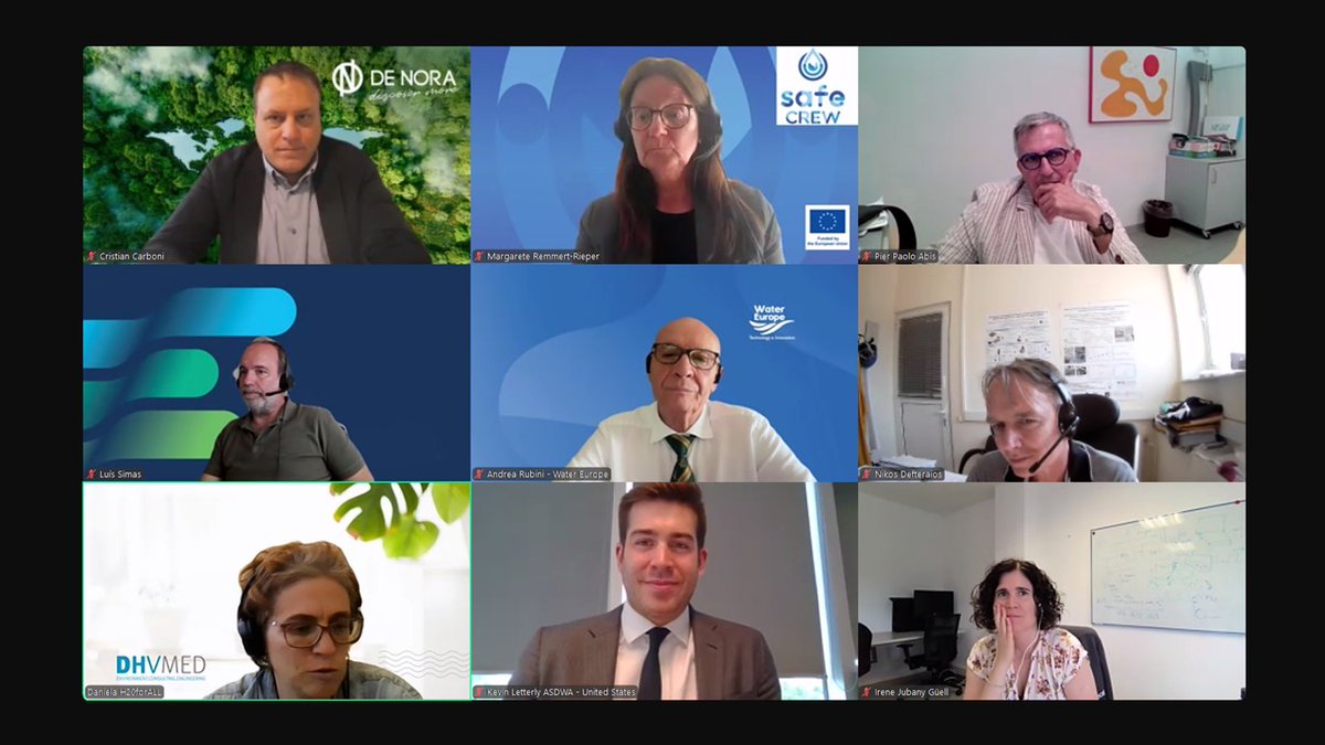 PH2oforall's tweet image. Yesterday, we successfully kicked off the 4th Workshop on DBPs via webinar! Over 50 participants joined us to share knowledge and strategies to improve drinking water quality.
Stay tuned for more updates as the workshop continues!
#DBPs #WaterQuality #H2OforAll #WaterEurope