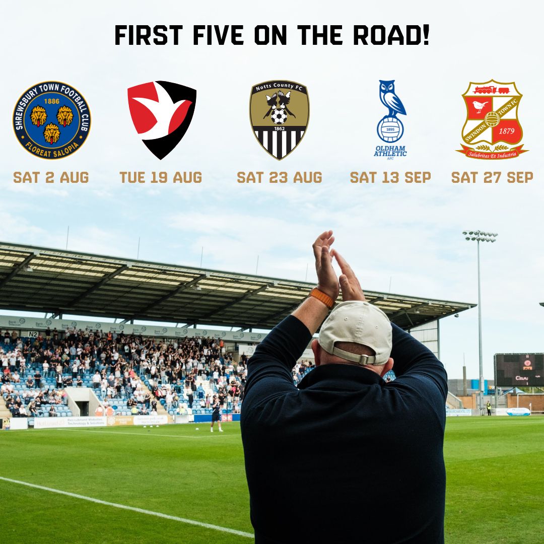Follow Bromley away 🎶

#WeAreBromley