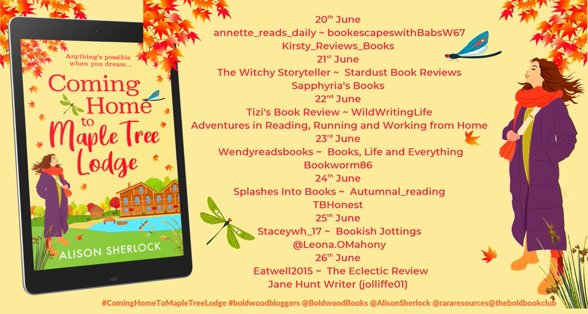 rararesources's tweet photo. 'A beautiful and cozy story that blends romance with themes of family and personal growth' says @eclecticreview about #ComingHomeToMapleTreeLodge by @AlisonSherlock  https://t.co/yGz1OwooRL @BoldwoodBooks https://t.co/zNxcbo5k7v