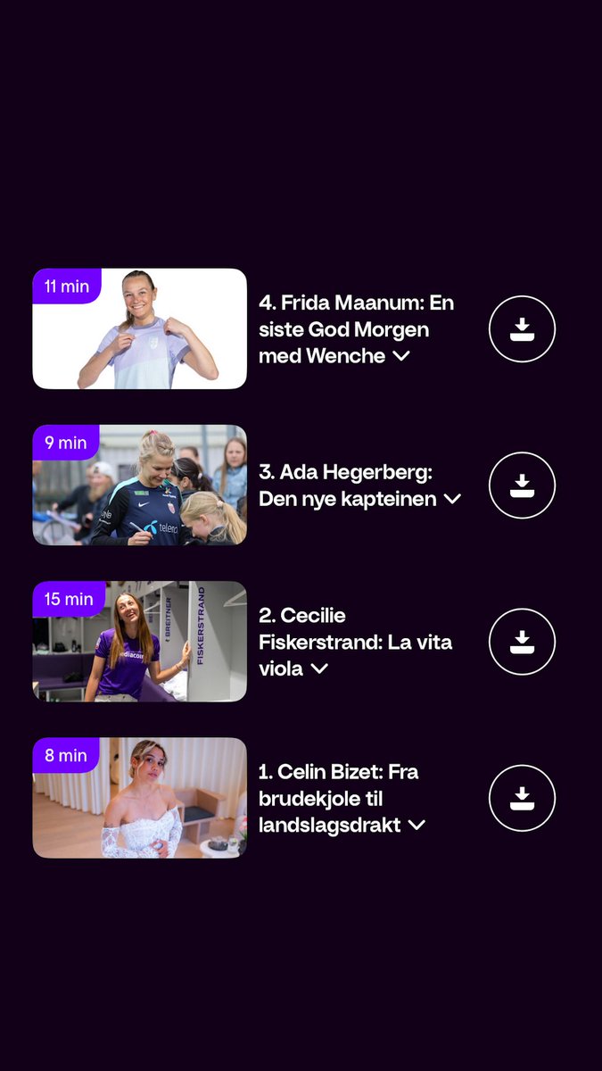 Lad opp til kveldens EM-generalprøve og neste ukes EM på TV 2 Play med vår nye miniserie «Fotballjentene: Klar, ferdig, EM!» 

play.tv2.no/sport/sportspr…