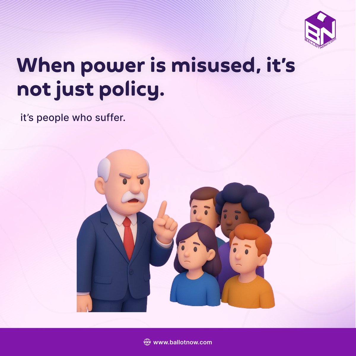 BallotNow's tweet photo. 𝗛𝗶𝘀𝘁𝗼𝗿𝘆 𝗱𝗼𝗲𝘀𝗻’𝘁 𝗿𝗲𝗺𝗲𝗺𝗯𝗲𝗿 𝗰𝗮𝗺𝗽𝗮𝗶𝗴𝗻 𝘀𝗹𝗼𝗴𝗮𝗻𝘀.
𝗜𝘁 𝗿𝗲𝗺𝗲𝗺𝗯𝗲𝗿𝘀 𝗱𝗲𝗰𝗶𝘀𝗶𝗼𝗻𝘀. 𝗖𝗼𝗻𝘀𝗲𝗾𝘂𝗲𝗻𝗰𝗲𝘀. 𝗢𝘂𝘁𝗰𝗼𝗺𝗲𝘀.

#ballotnow #leadershipaccountability #votesmart #globalpolitics #smartvoting #digitalcivicengagement https://t.co/xsbVnhCov0