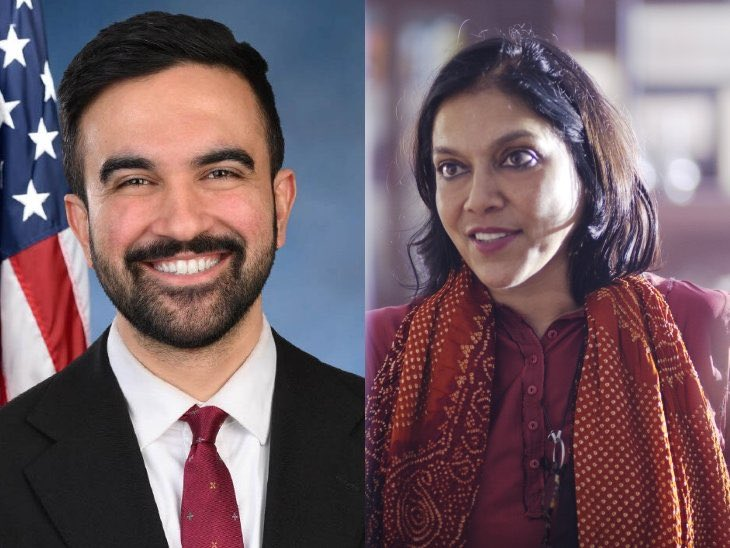 ImtiazMadmood's tweet image. &quot;Mom sold ‘Indian poverty porn’ to the west all her life. Son claims to be a ‘Gujarati Muslim’ even though he’s never lived in India, and claims Modi massacred 100,000+ during 2002.   

True example of what a ‘Brown Sepoy’ looks like. Good riddance. Let NYC suffer. West thinks…