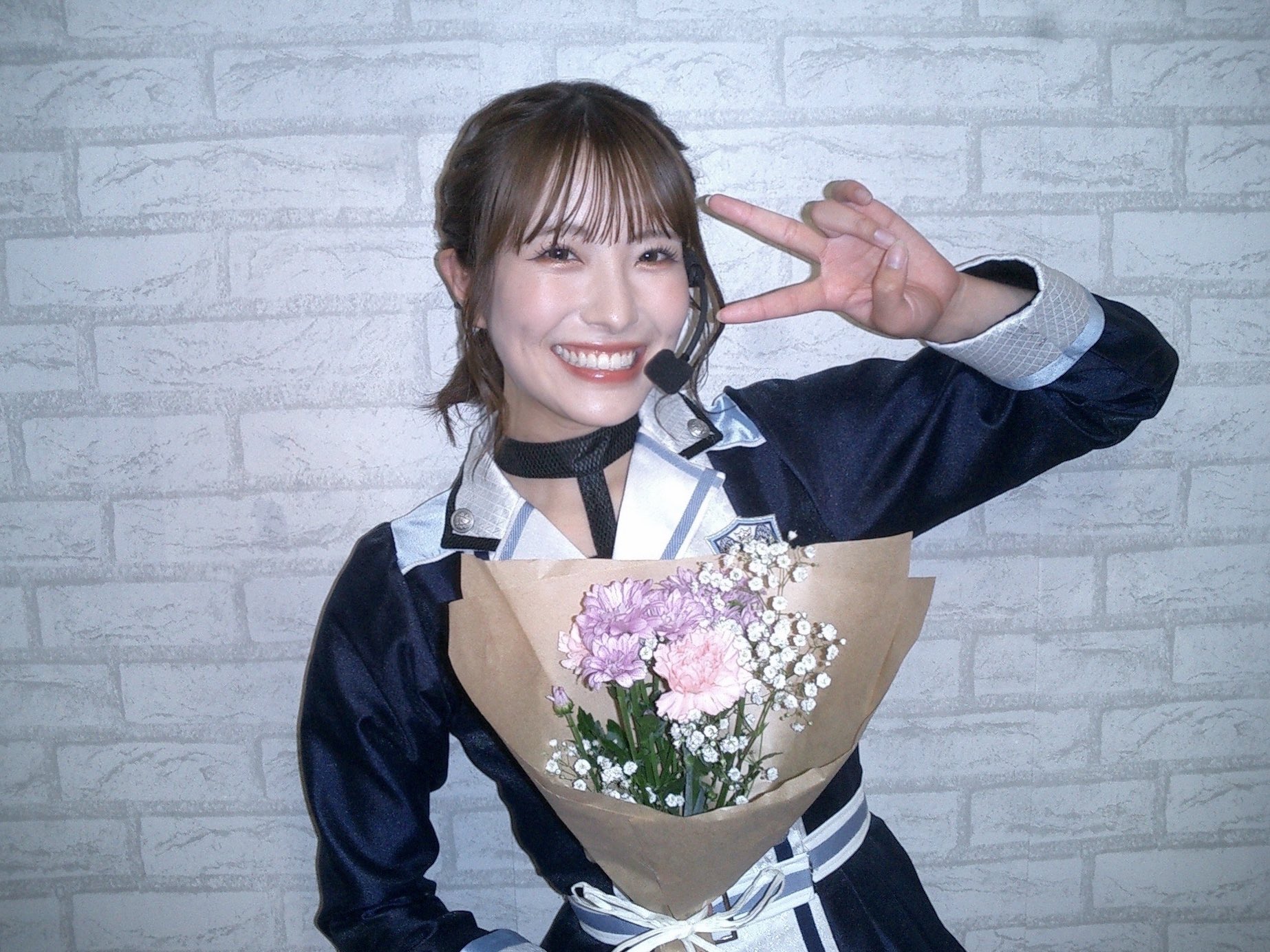 This is NMB48 2024 10期研究生 宮原心音 直筆サイン 生写真