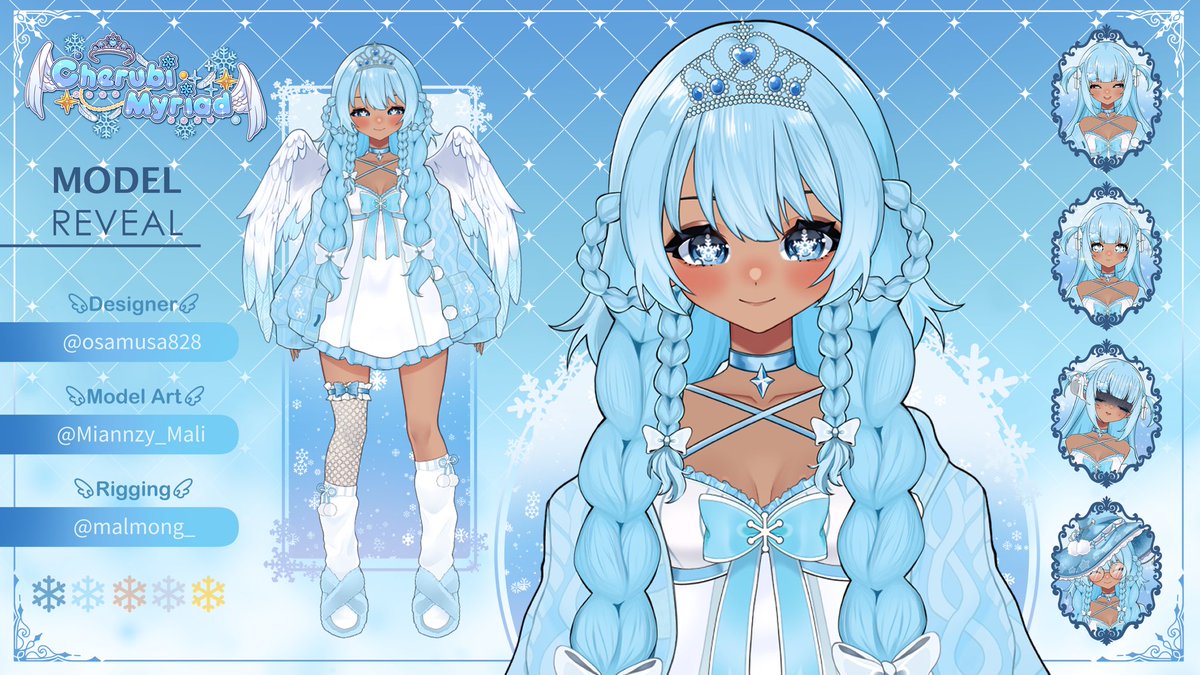 Even though the reveal kinda flopped 😭 im still gonna show off!~ 😤 PERCEIVE ME

I’m Myriad✨Angel princess and Witch in training! ⋆˙⟡♡

Do you like my short hair or my braids more? 🩵✨

AND LOOK AT MY HAT!! My mama ATE🥹