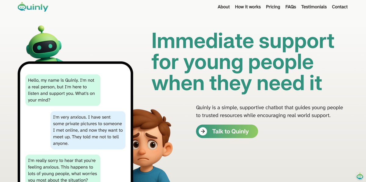 First UK school (<a href="/overtongrangesc/">Overton Grange</a> ) installs AI chatbot to support pupils at risk of grooming and exploitation   <a href="/quinly_ai/">Quinly.ai</a>  
parents-news.co.uk/2025/06/26/fir…