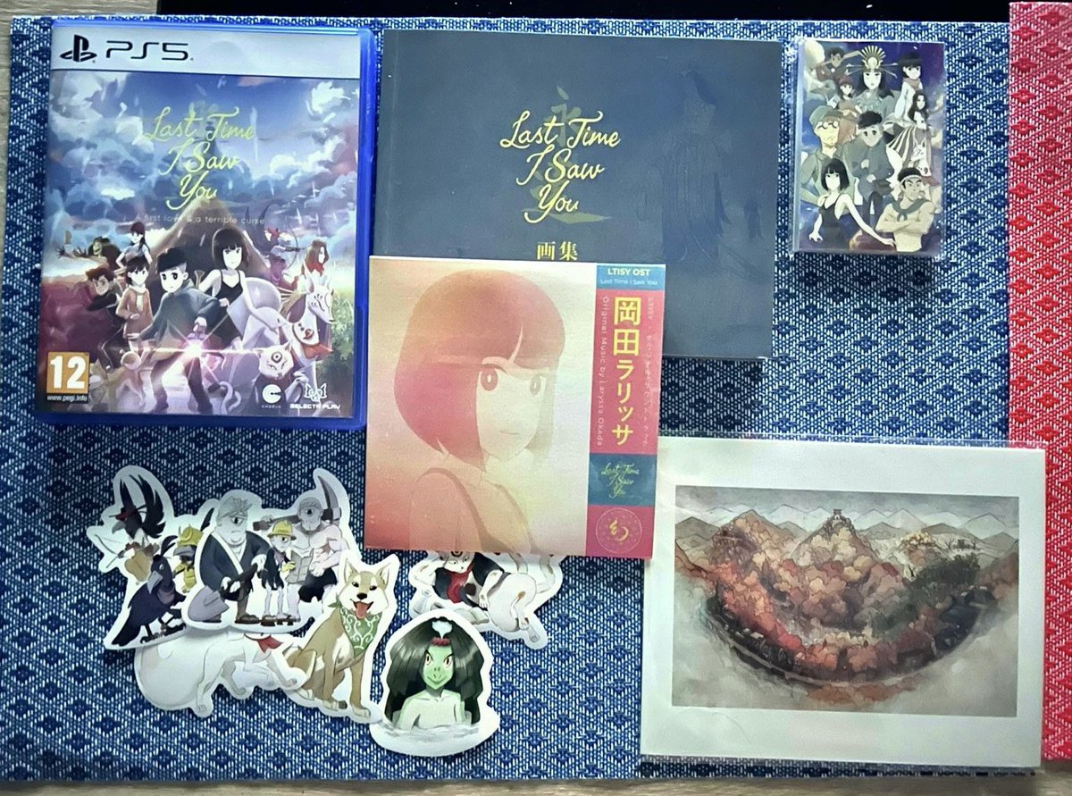José Luis Jiménez (@jlgameshow) on Twitter photo Dicho y hecho! Por fin he podido hacerme con la Special Edition de #LastTimeISawYou ahora queda lo mejor, descubrir la historia de Ayumi y compañía. Gracias <a href="/SelectaPlay/">Selecta Play</a> <a href="/MaboroshiArt/">Last Time I Saw You ⛩️✨ OUT NOW!</a> por esta completisima edición en formato físico! Dicho y hecho! Por fin he podido hacerme con la Special Edition de #LastTimeISawYou ahora queda lo mejor, descubrir la historia de Ayumi y compañía. Gracias <a href="/SelectaPlay/">Selecta Play</a> <a href="/MaboroshiArt/">Last Time I Saw You ⛩️✨ OUT NOW!</a> por esta completisima edición en formato físico!