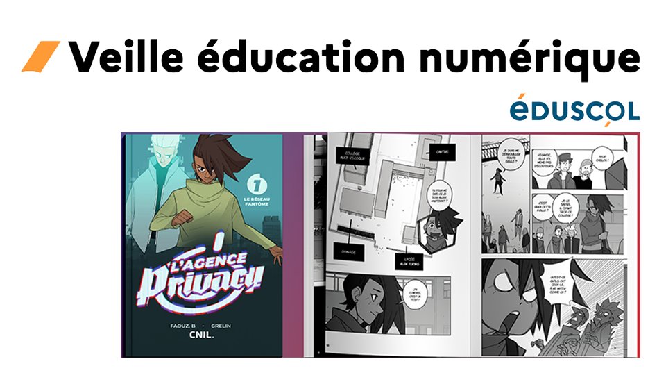 [Veille éducation numérique]  #BandeDessinée éducative de la <a href="/CNIL/">CNIL</a> sur la protection de la #ViePivée en ligne #cybersécurité #cyberharcèlement #RéputationNumérique #manga
👉 eduscol.education.fr/4121/veille-ed…