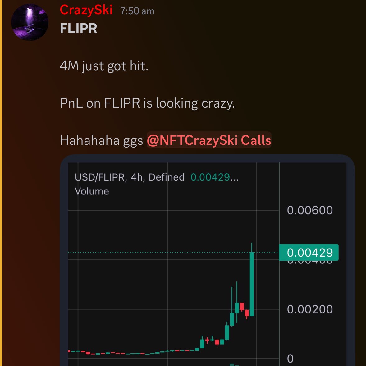 a short story w/ $FLIPR