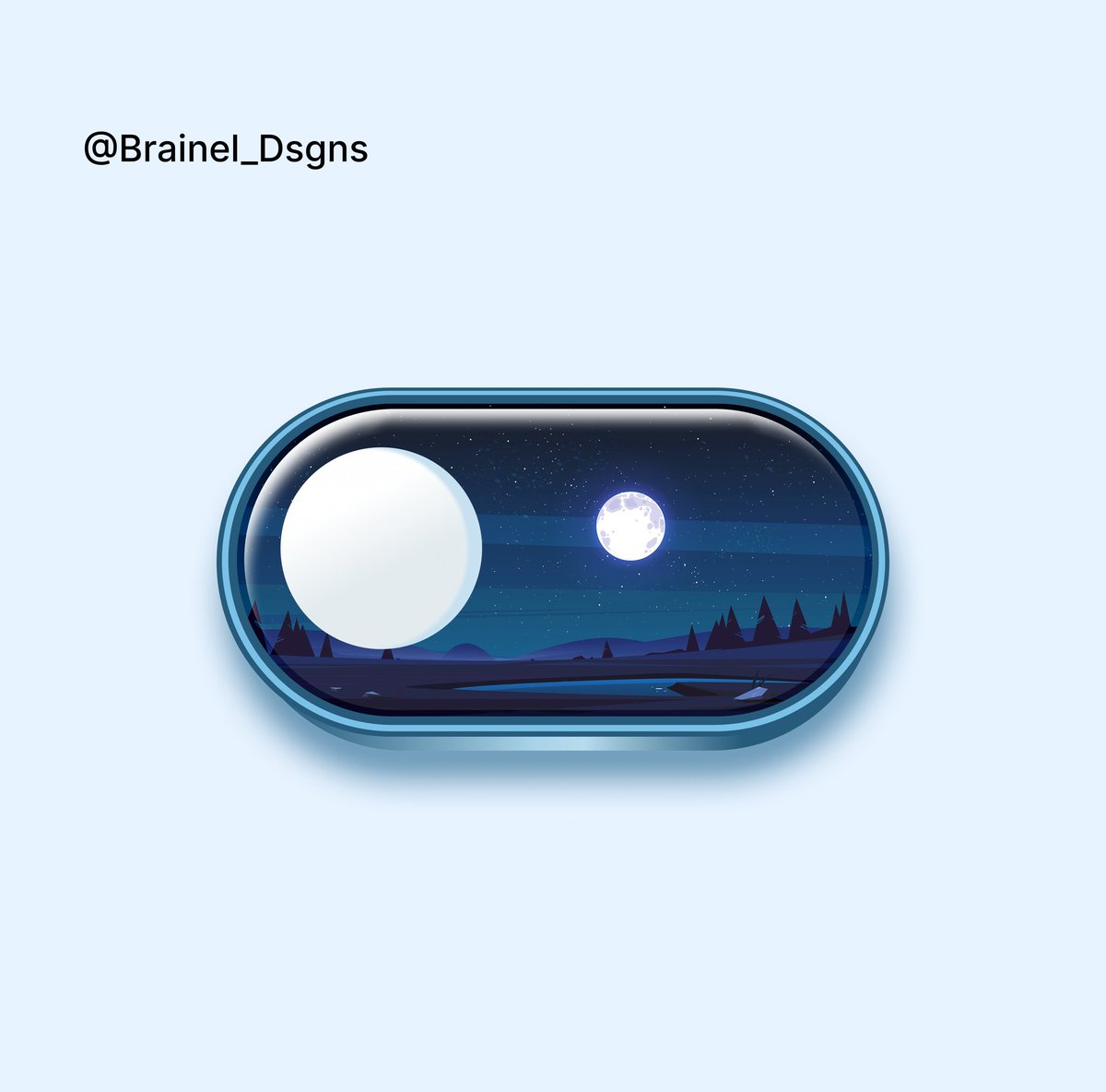Brainel_Dsgns's tweet photo. I came across this masterpiece done by @thedesignermrym and I decided try out the design.

It was really challenging at the first look, but I'm glad I did it. Ended up creating the toogle button for the day mode and also prototyped the buttons. 🚀✨

#EnuguDesigner https://t.co/2n1YfFwgFL