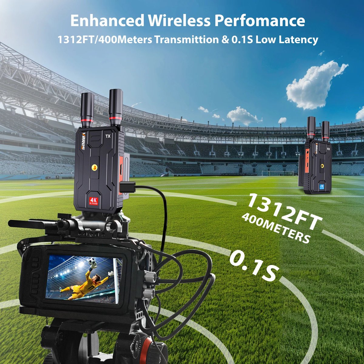 holoceneinnovat's tweet photo. The Vrriis WL097Pro 4K Wireless HDMI Transmitter delivers stunning 4K video, wirelessly, up to 400M! 

Click link in bio to visit our website! 

Call +2348037591870 or +2349167019000 for enquiries

#technology #wireless #4K #audiovisual #streaming #wirelessvideo #videotransmitter https://t.co/711ol6Fhgq
