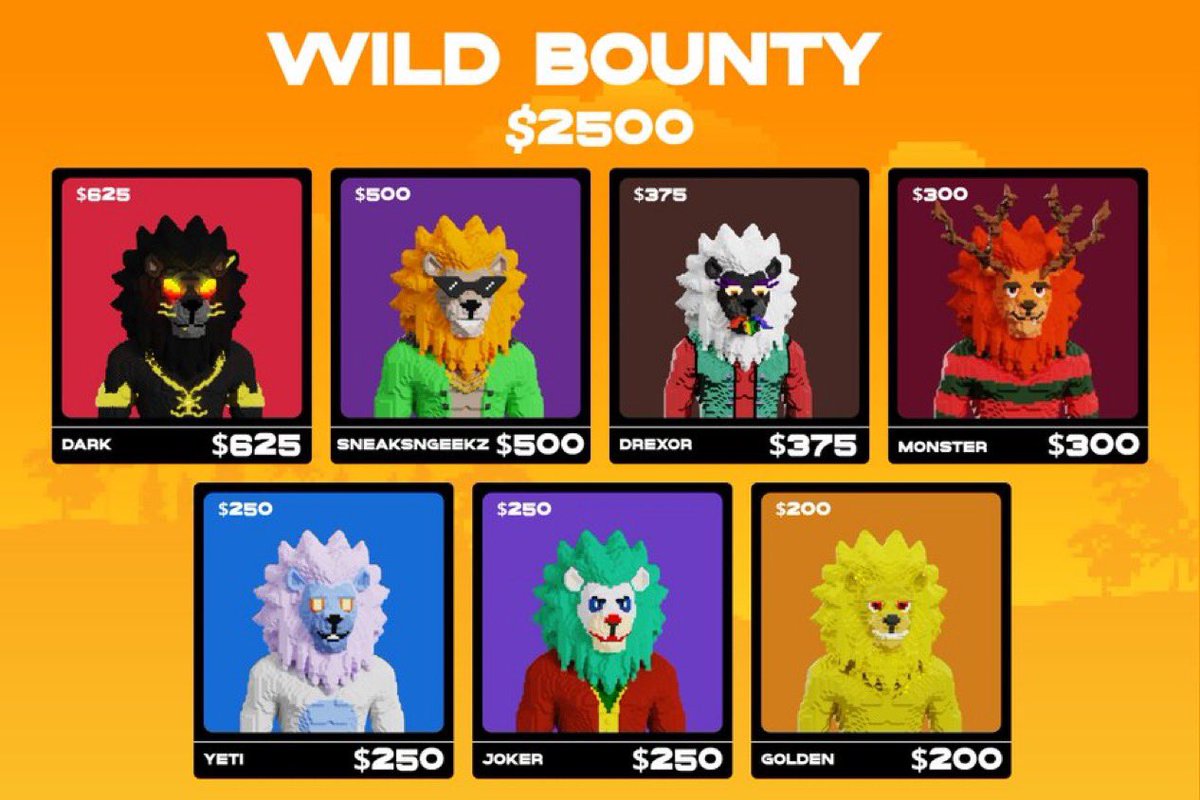 Gm fam 🫡

Minted and hit a bounty 🦁💰
$200 locked with the Golden Lion.
Been on a crazy lucky streak lately hahaha
Shoutout to <a href="/AlphaLions_/">Alpha Lions</a> for the ride.
Mint’s still open and some heavy bounties are still untouched…
If you’re feeling lucky, send it 🎰🍀👀