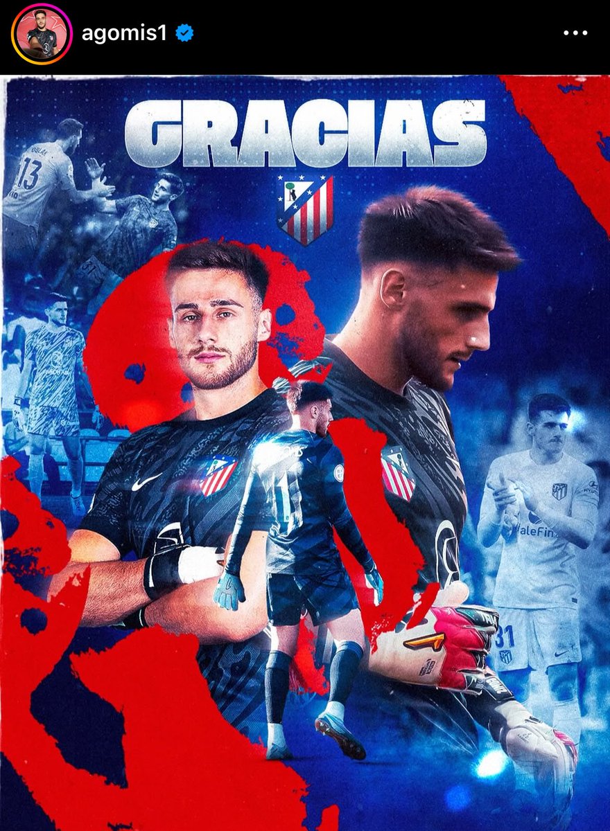 atletiuniverse's tweet image. 🚨👋 Antonio Gomis, Atleti’s second backup goalkeeper this season, has announced his departure from the club:

“Today, it’s time for me to say goodbye to what has been my home for the past six years.

I feel very privileged for all the moments and experiences I’ve lived — from…