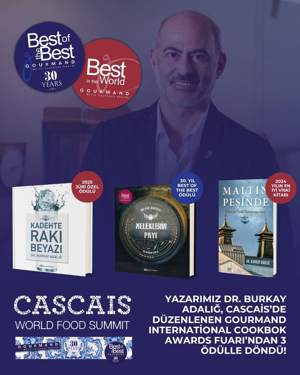 Mepa_STORE's tweet photo. Rakı kültürü üstüne yazılmış en ayrıntılı eserlerden biri olan KADEHTE RAKI BEYAZI Lizbon'da düzenlenen Gourmand International'da Jüri Özel Ödülü aldı.

Yazarı @meleklerinpayi Dr. Burkay Adalığ'ın adınıza özel bir mesajla imzalayacağı KADEHTE RAKI BEYAZI kısa bir süre için %20 indirimle MEPA Store'da (İndirim Kodu: ODUL20)
https://t.co/E6CmJGeXQD
@epsilonyayinevi