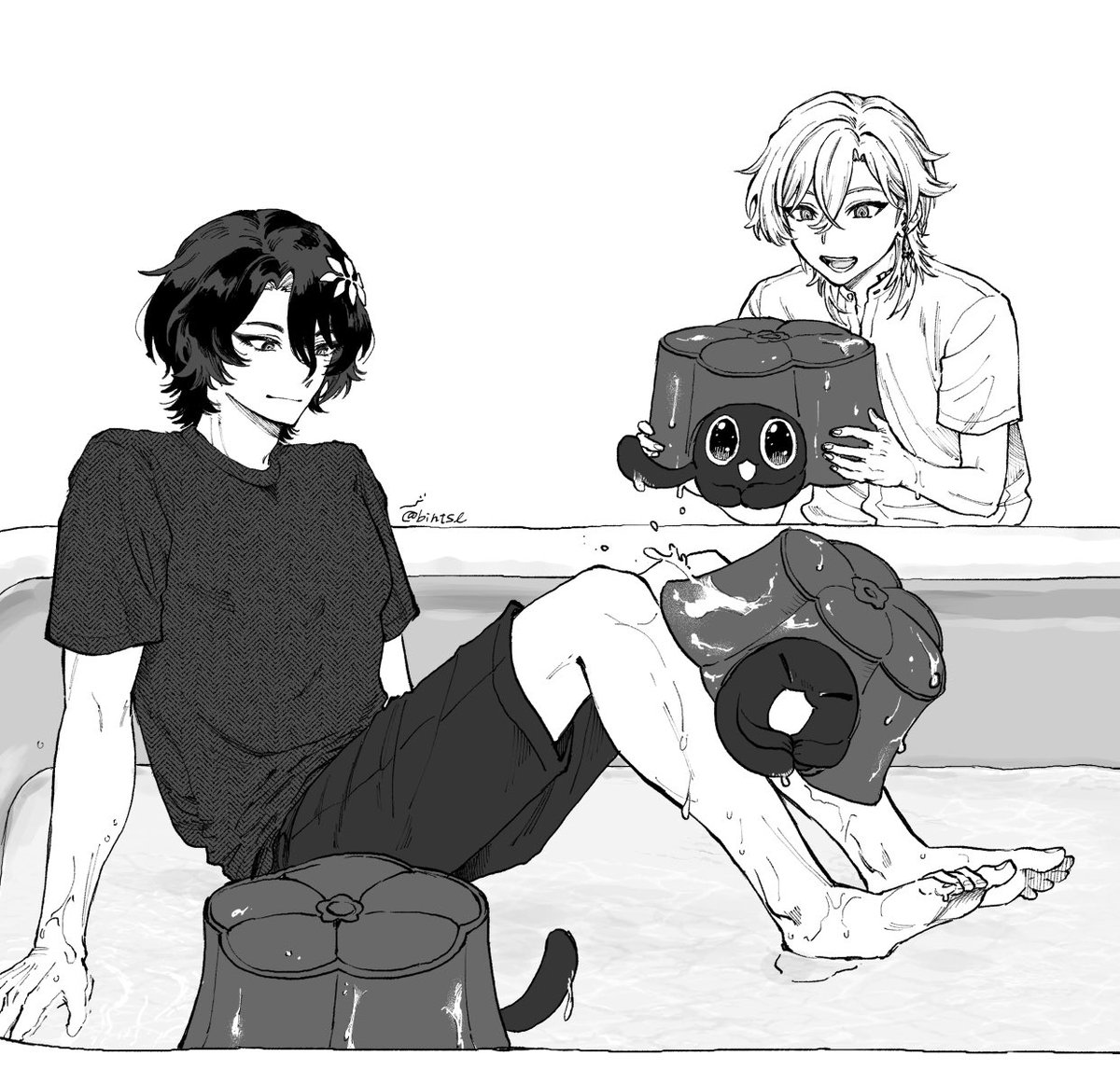 真夏の浮かれレイチュリ 