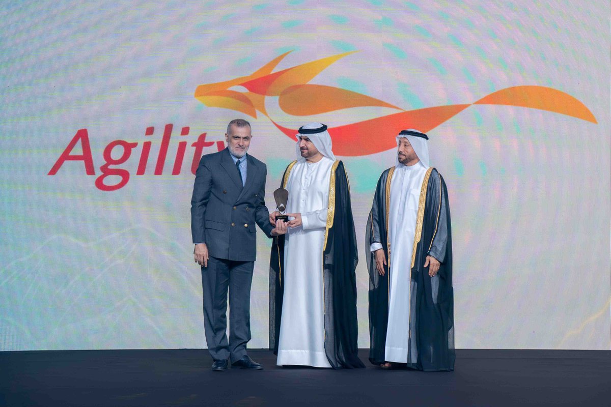 We’re thrilled to announce that Agility Global has received the Sharjah Gulf Excellence Award!

This recognition highlights celebrates our leadership and dedication to strategic investments, not just locally, but across the entire GCC business landscape. It’s a testament to our