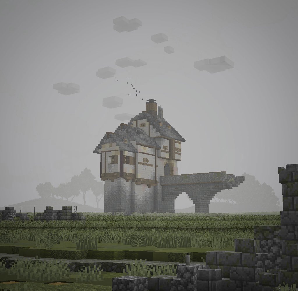 Foggy Fortress
#Minecraft