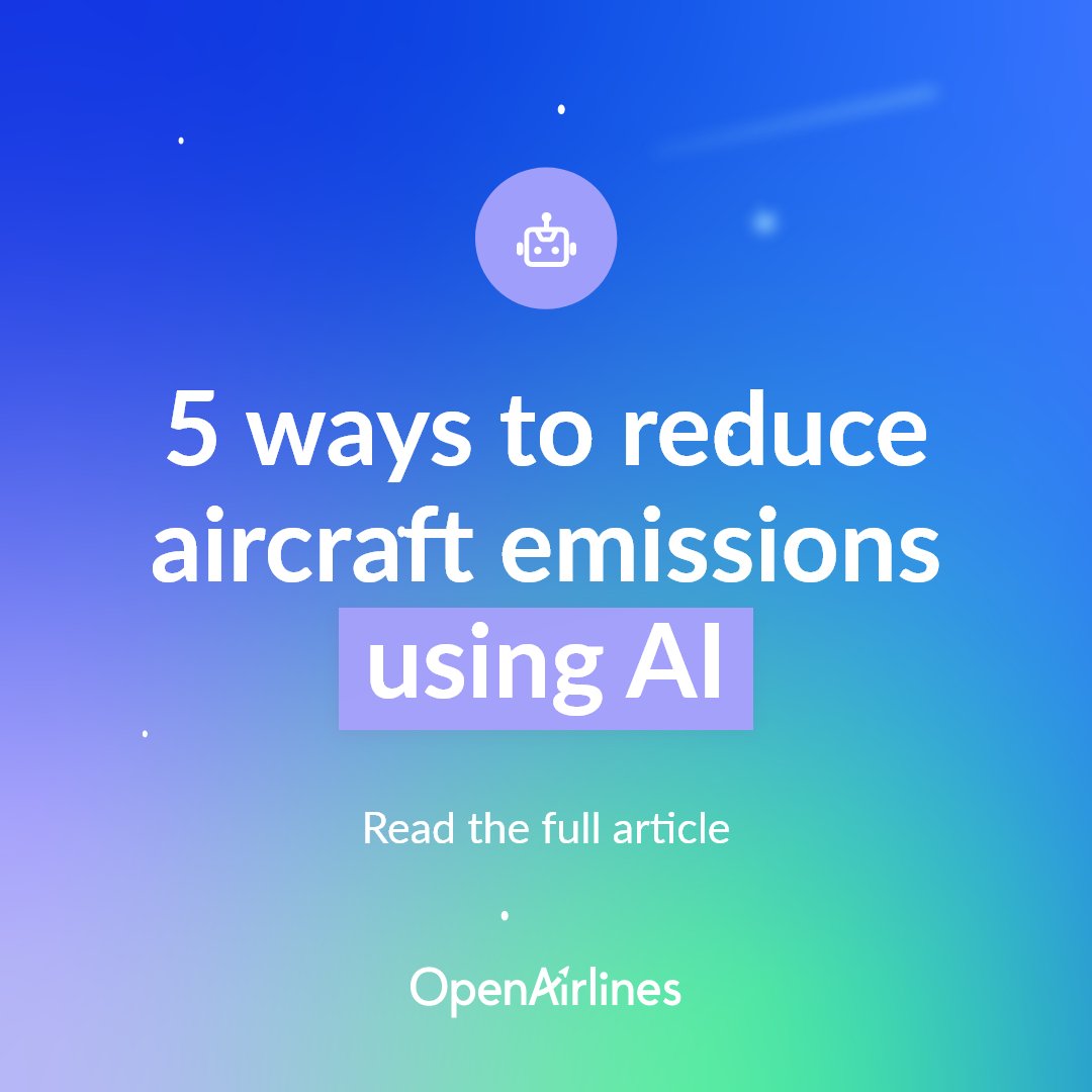 👀 How can AI help make #aviation more #sustainable? 

✈ Nowadays, we can leverage more accurate #AI fuel models to spot inefficiencies and rapidly address those issues, thus finding new ways to save fuel.

Learn more about AI-powered fuel efficiency👉 hubs.ly/Q03983lq0