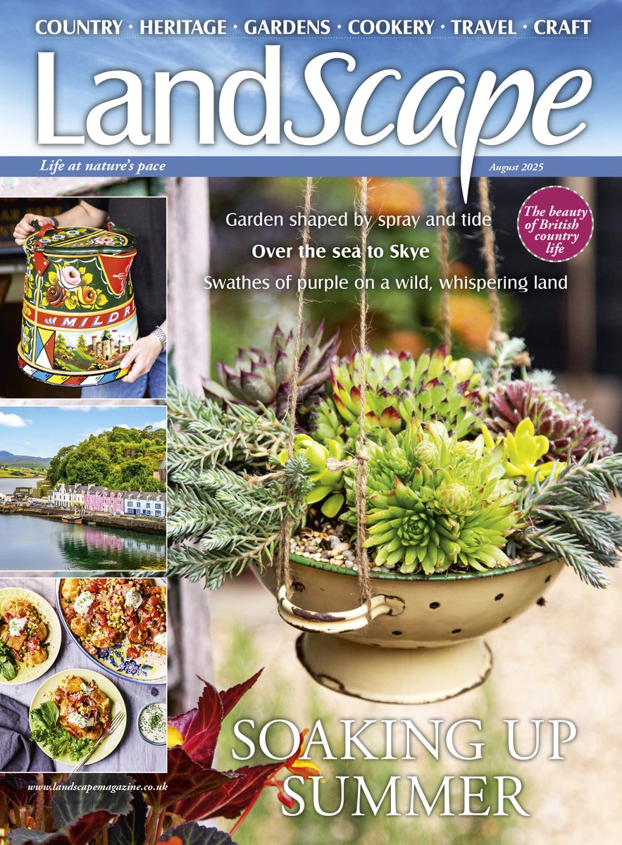 The August issue of LandScape magazine goes on sale today, packed full of delicious recipes, seasonal crafts and garden inspiration. Subscribe today and never miss an issue: greatmagazines.co.uk/landscape-maga…