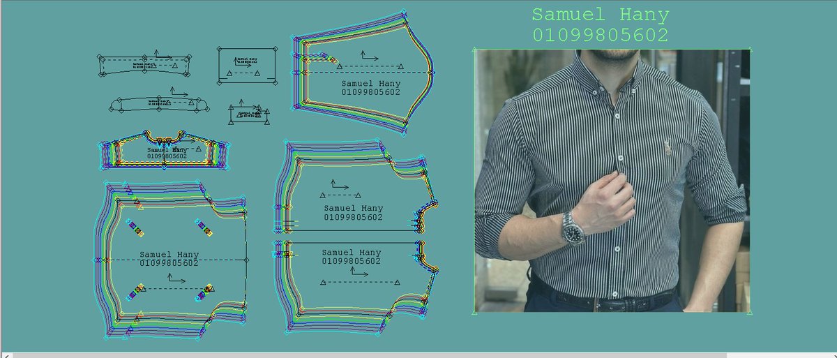 إعداد الباترون بدقة باستخدام برنامج Gerber، مع مراعاة جميع التفاصيل الفنية والمقاسات المناسبة للإنتاج.
📷 الباترون جاهز للتنفيذ
📷 قابل للتعديل حسب الطلب
📷 مناسب للاستخدام الصناعي أو الخاص
📷 للتواصل وطلب باترونات : 01099805602